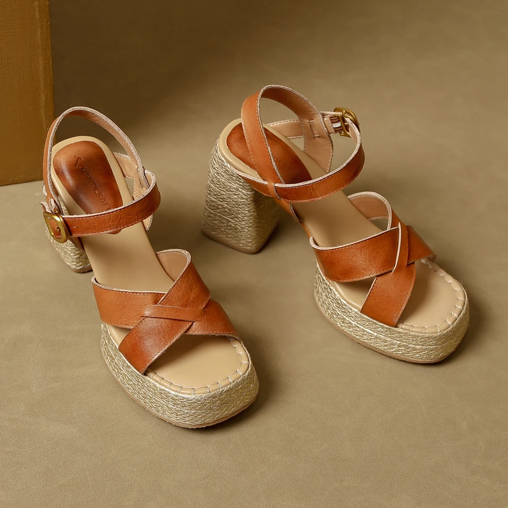 Женские босоножки из натуральной кожи 100%сабо с ремешкомженская кожаная обувь