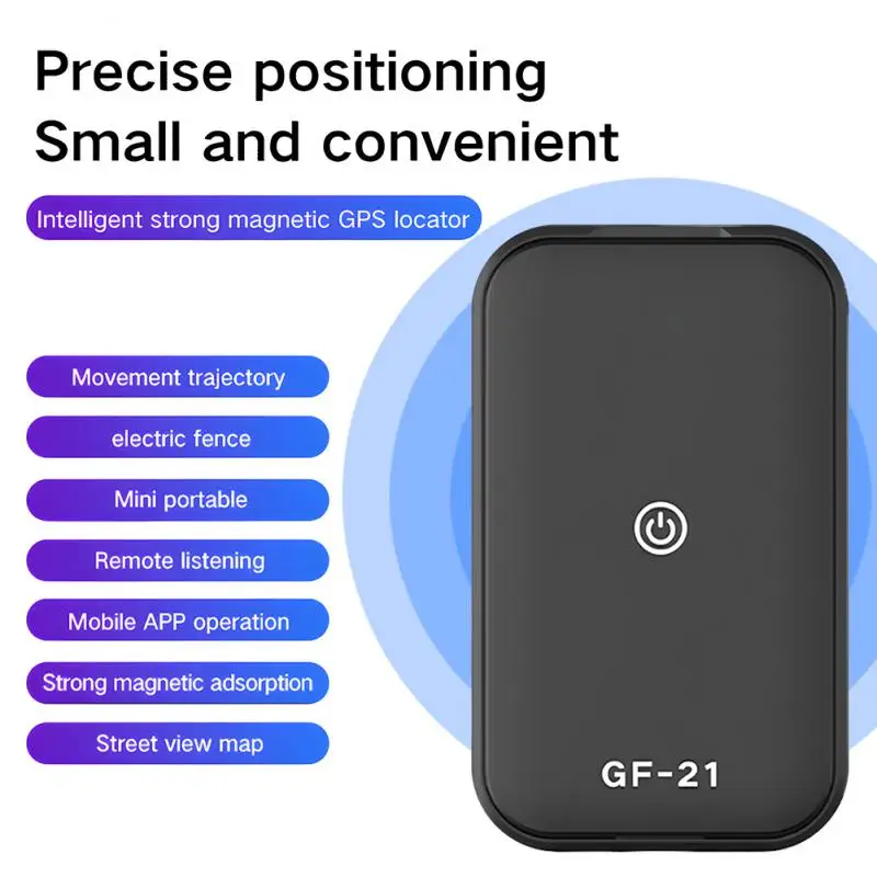 

GF21 Mini GPS Locator WIFI GPS Locator Global Positioning Anti-Lost Device Anti-theft Voice Control Recording Real Time Tracking