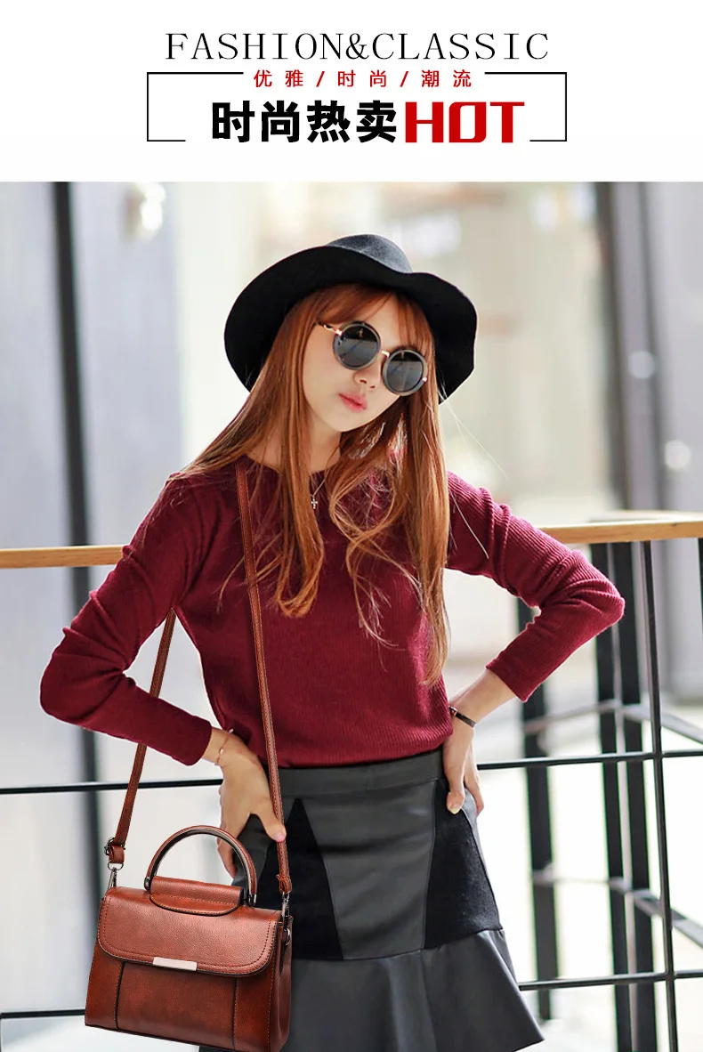 2023 Spring/Summer New Fashion Simple Women's One Shoulder Crossbody Bag Handheld Small Bag Messenger Bag Women