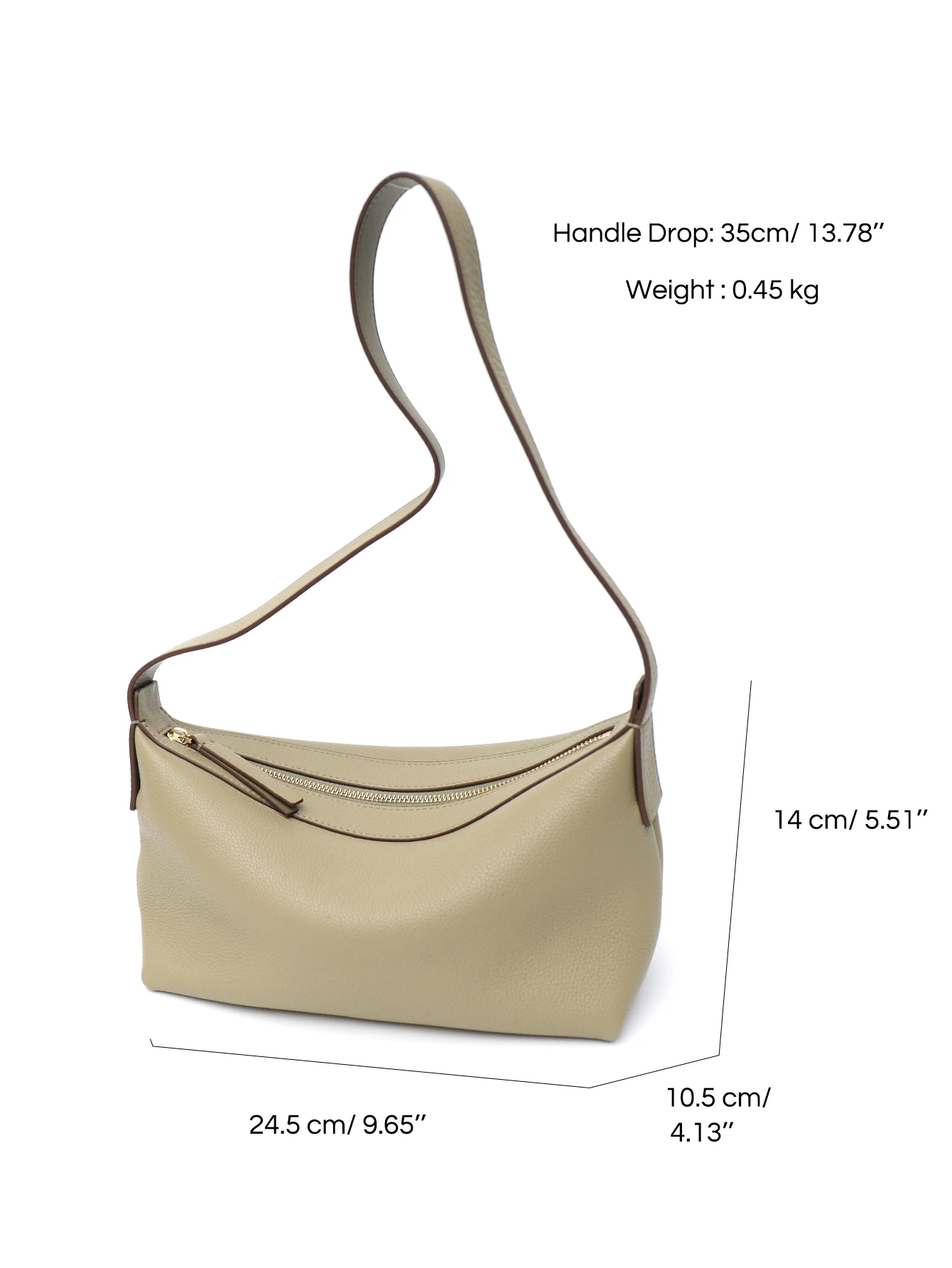 SC Brand New Genuine Leather Shoulder Bags Women Summer Design Soft Slouchy Hobo Purses Daily Minimalist Style Square Handbags