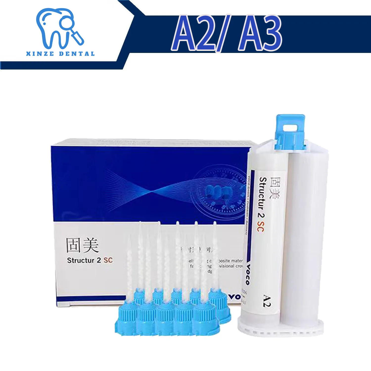 VoCo Structur 2 Стоматологические временные короны материал самозакрепляющийся