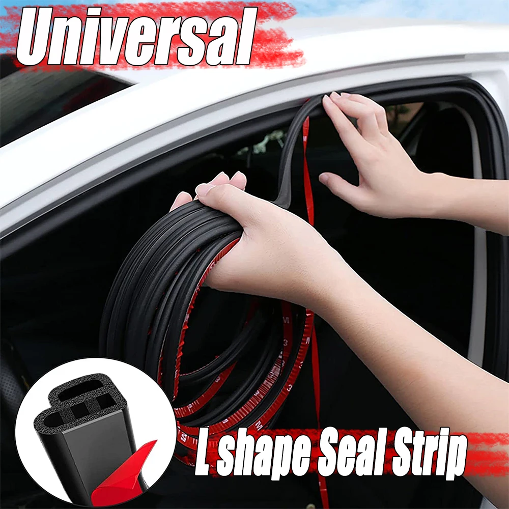 

Universal Car Seals Sealant Strips Auto Rubber Door Sealing Interior Doors Seal Strip Automobiles Noise Insulation Weatherstrip