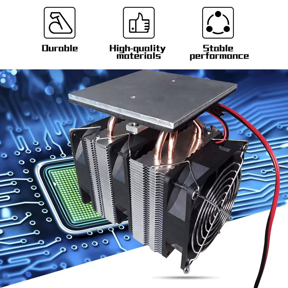 

NEW2023 12V 240W Peltier Chip Semiconductor Cooling Plate Refrigerator Large Assisted Computer Cooling Plate