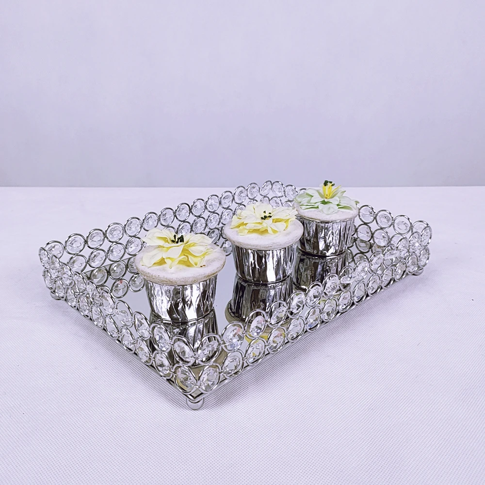 Купить 6 шт.-18 шт. новый дизайн, набор подставок для торта, украшение на день рождения, стиль люстры из Искусственного хрусталя, подставка для торта д...