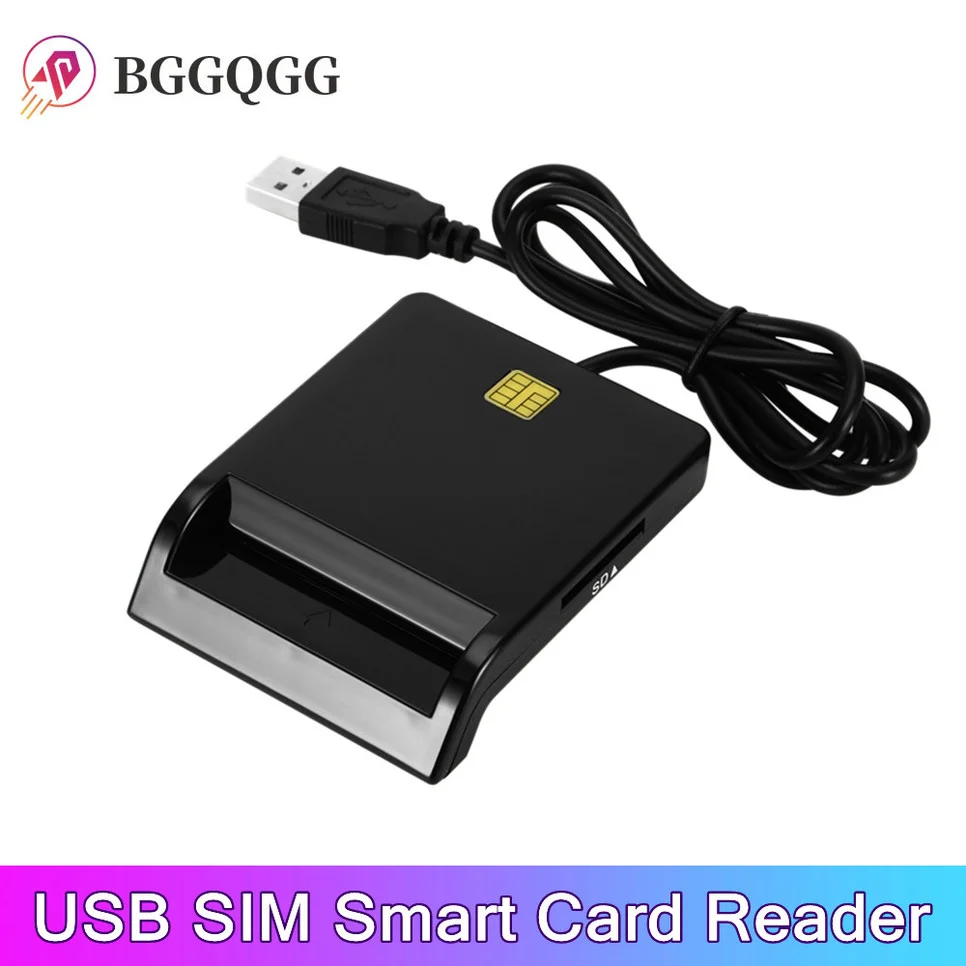 

USB 2,0 смарт-Кардридер Все в одном для банковских карт IC/ID EMV SD TF MMC SIM Кардридеры стандарта ISO для Windows 7 8 10 Linux OS