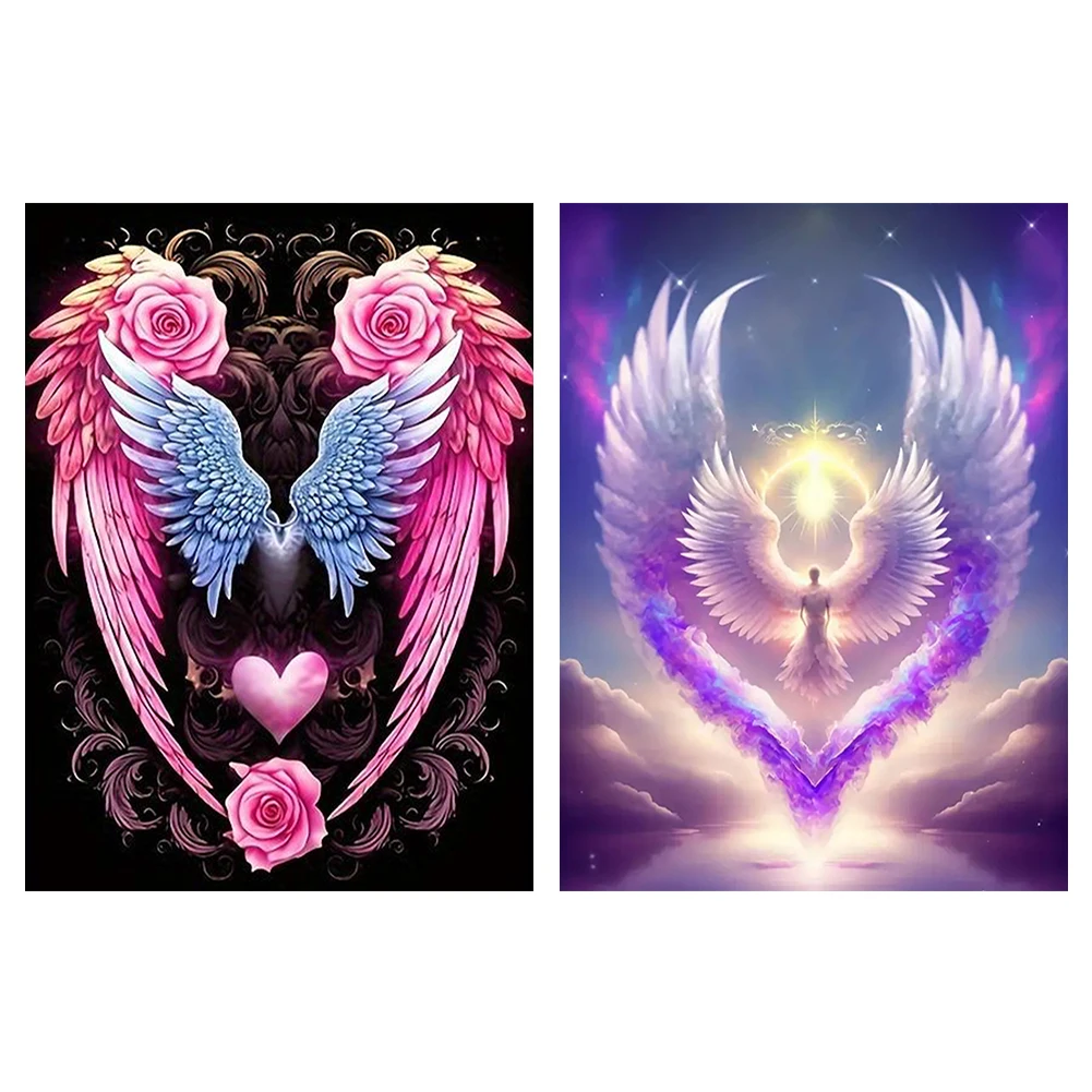 Алмазная картина Крылья ангела |