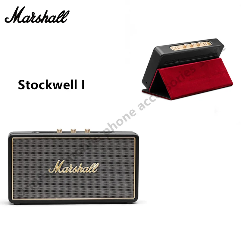 

Original MARSHALL Stockwell I Portable Wireless Bluetooth Speaker Outdoor Waterproof Outdoor Travel Speakers Rock Music Bass