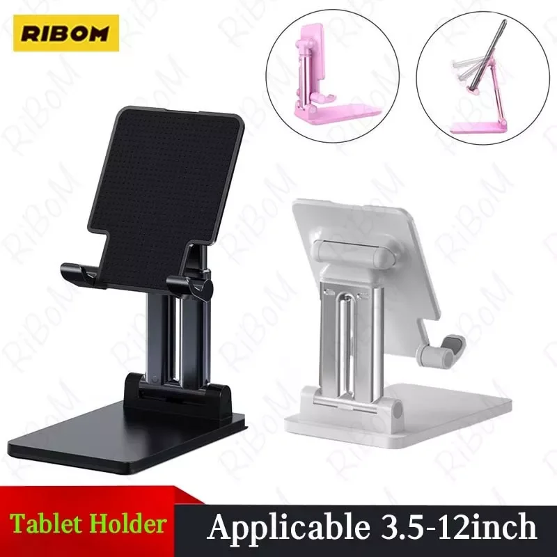 

Desktop Tablet Holder Table Cell Foldable Extend Support Desk Stand IPad Adjustable