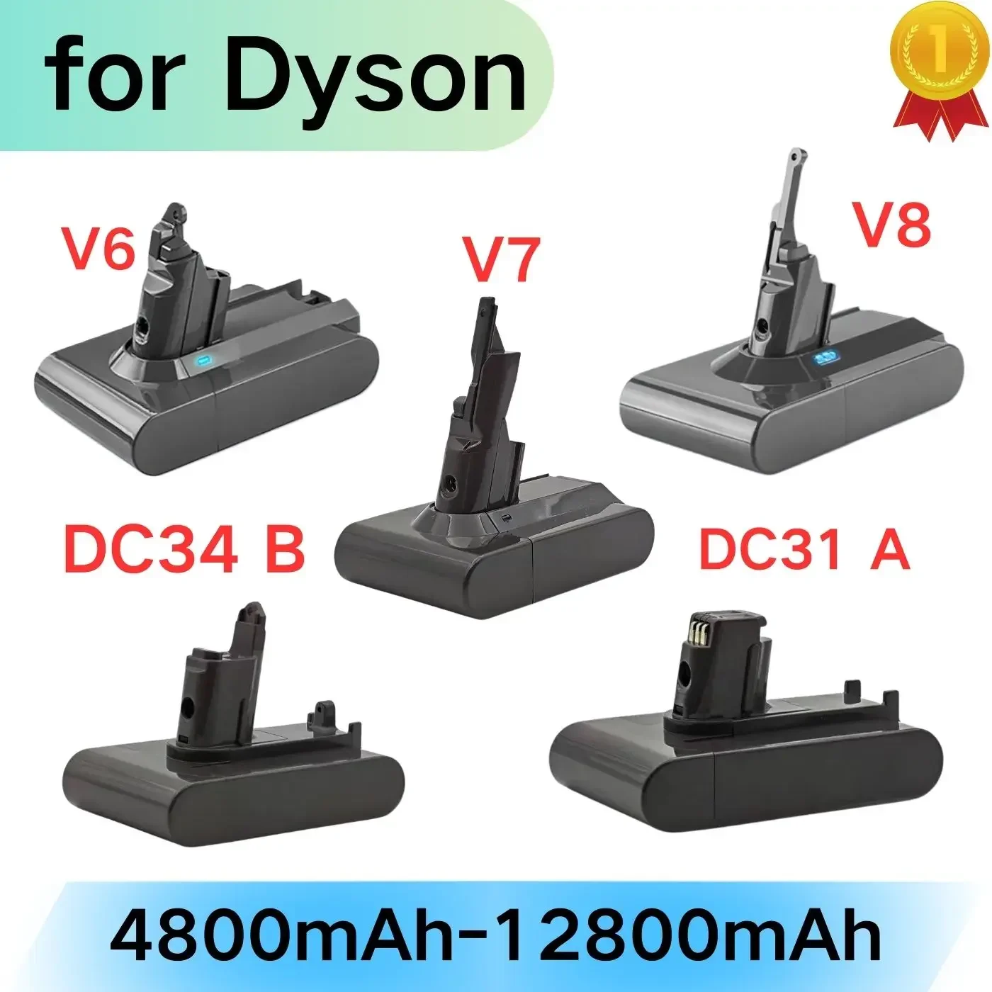 Аккумулятор для пылесоса Dyson V6 V7 V8 DC31A DC34B батарея 6 0 Ач-1 28 Ач подходит моделей SV03 DC62