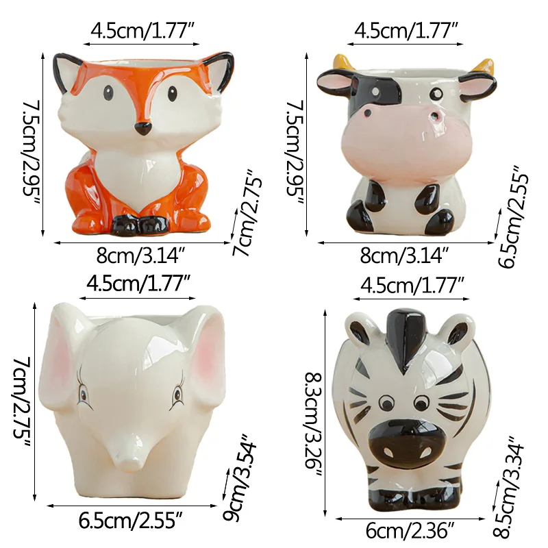 Strongwell мультяшный цветочный горшок простой милый фотоальбом креативный домашний