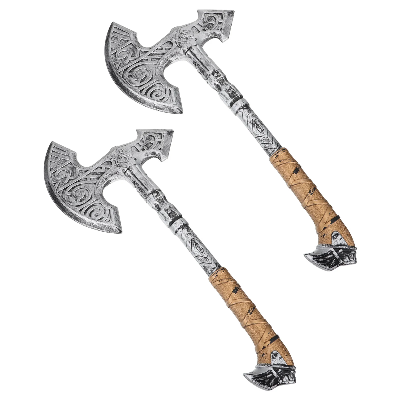 

Halloweenprops Costume Partyhatchet Viking Trick Ornaments Fake Model Accessories Prop Supplies Desktop Throwingbattle Decor