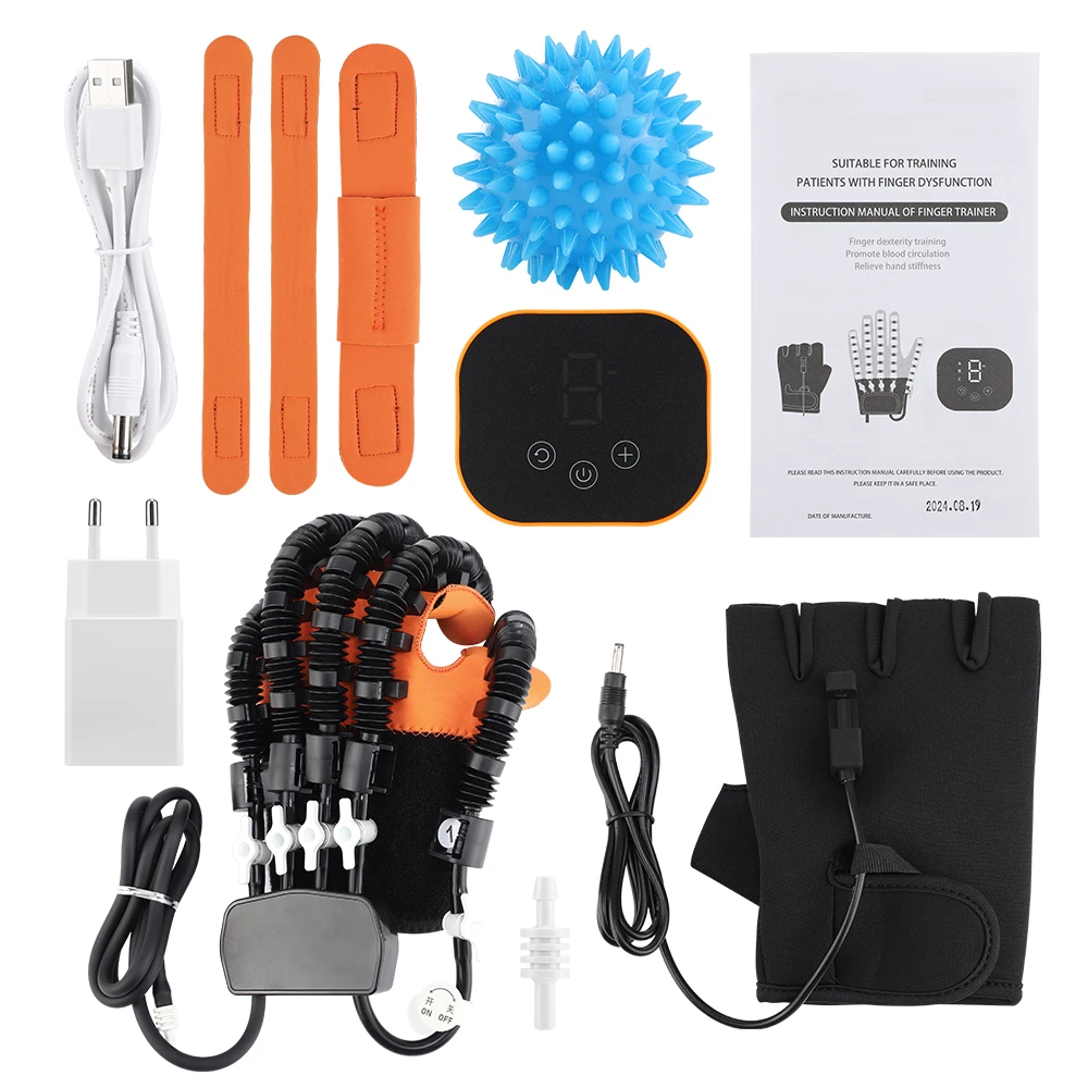 Робот-перчатки для реабилитации с подогревом гемиплегия инсульт физиотерапия