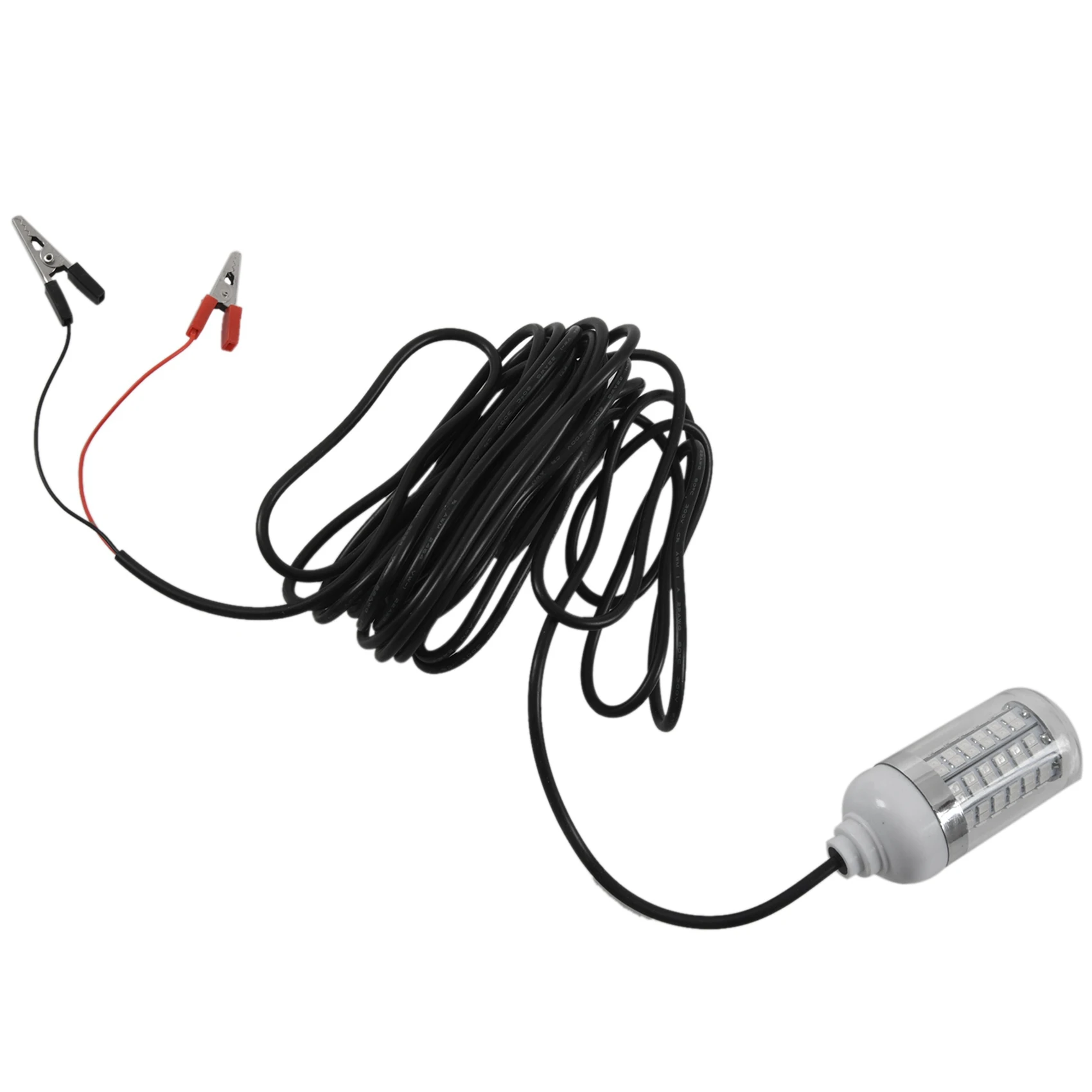 Фото Подводный светодиодный фонарь AC23-2X 12V зеленого цвета для ночной рыбалки, для ловли краппи, шада, кальмаров, для лодок №3