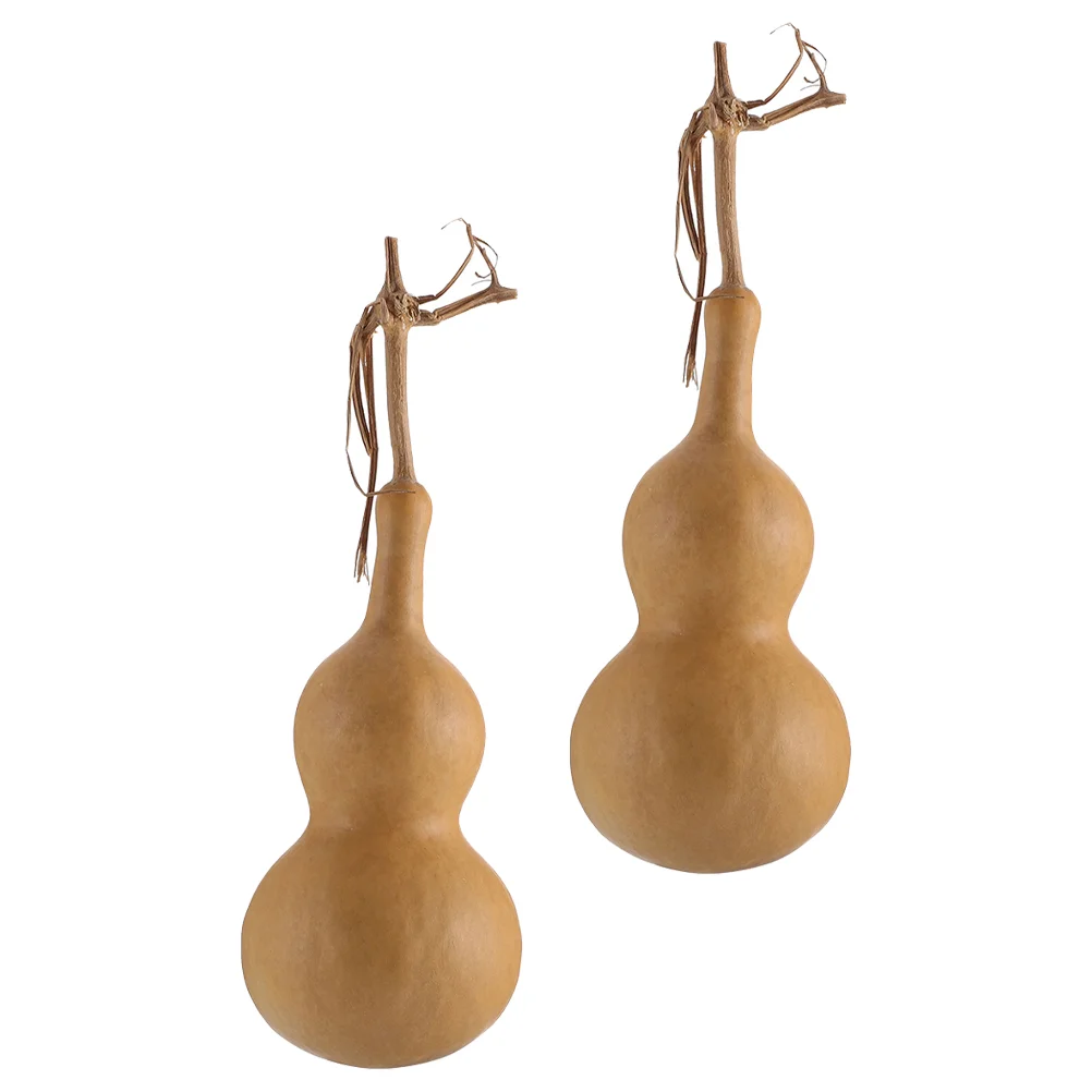 2pcs Calabash Adornments Decorative Gourd