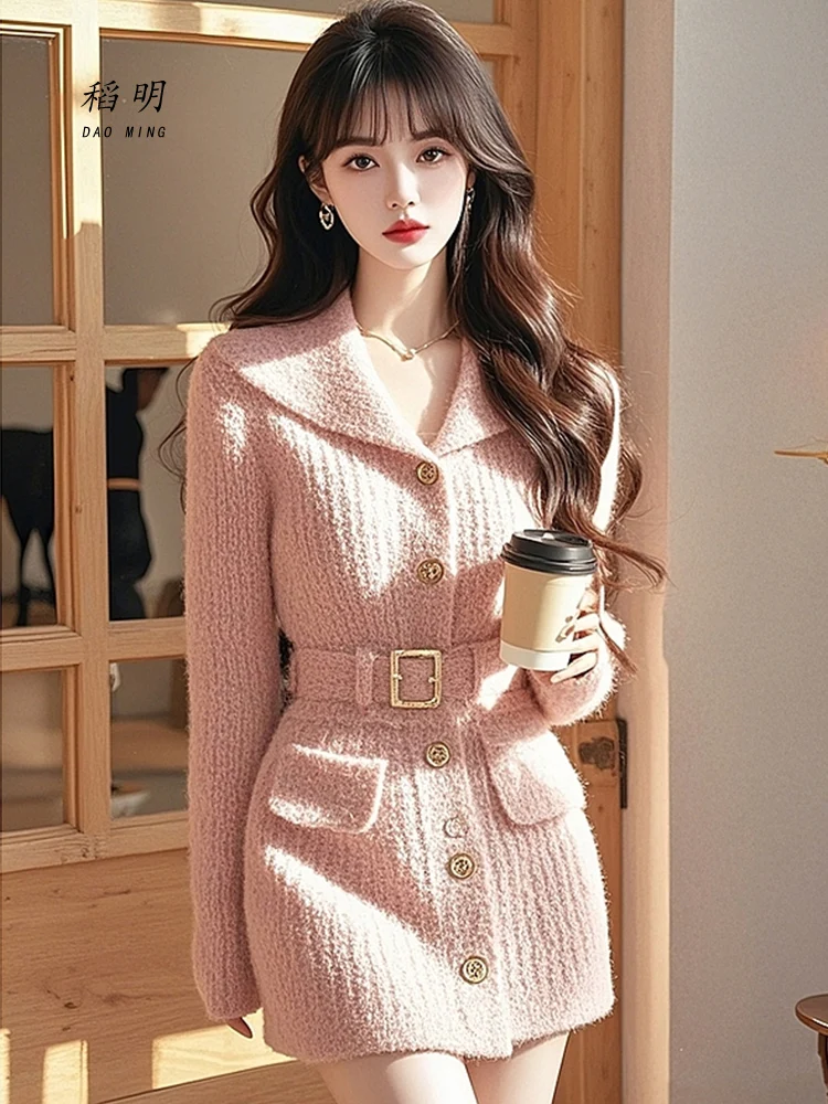 Уникальное красивое и нежное розовое трикотажное платье. Детская