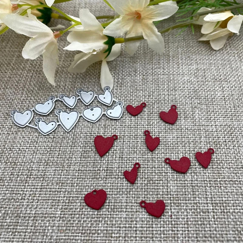 

Любовь подвесная цепочка металлические штампы трафареты для «сделай сам» Скрапбукинг декоративное тиснение ручная работа штамповочный шаблон форма