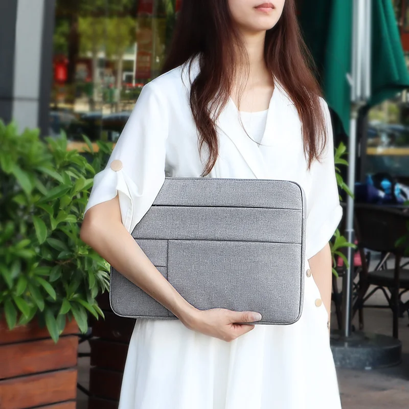 

Cyanmi Waterproof Laptop Sleeve Bag 13 14 15 15.6 Inch Cover For MacBook Air Pro Ratina Xiaomi HP Dell Acer Notebook Computer Ca