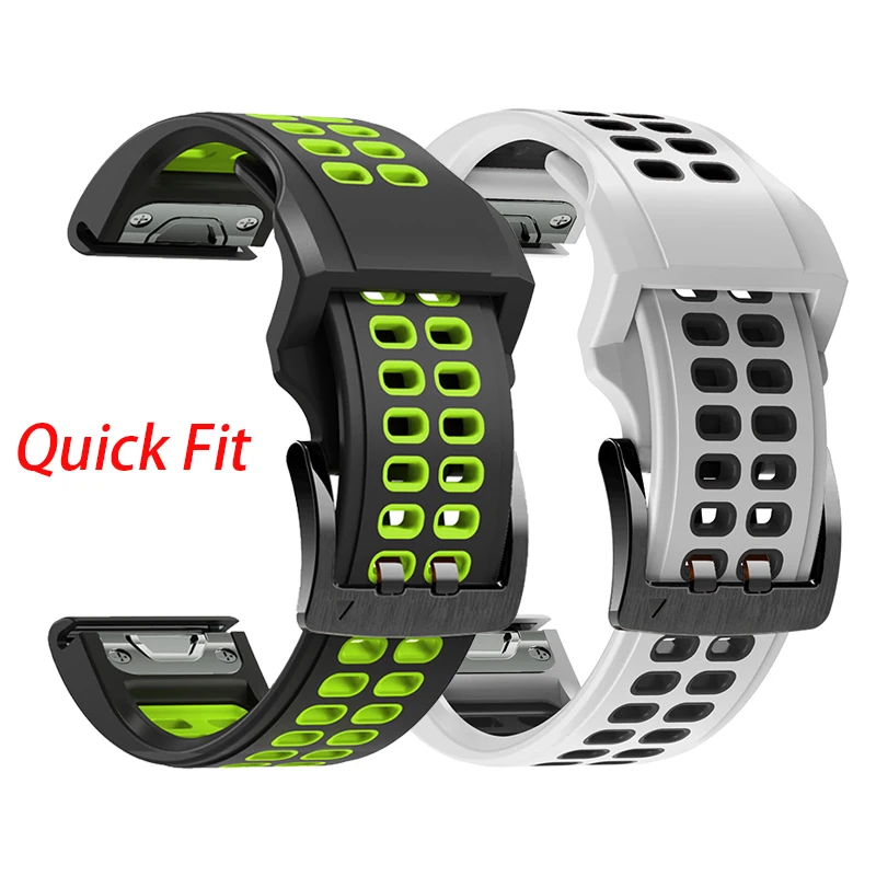 

Ремешок силиконовый для наручных часов Garmin Enduro 2 Band Fenix 7 7X 6 6X Pro 5X Plus/Mk2i/Mk2/Epix/Forerunner 955 22 мм 26 мм