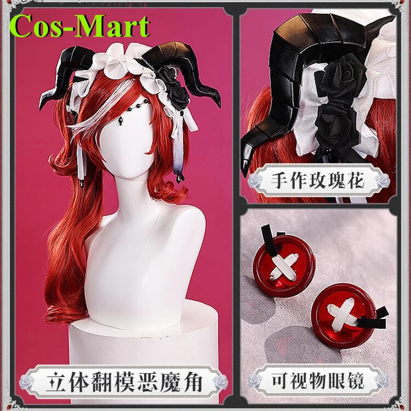 Cos-Mart Game Identity V Fiona Gilman Косплей Костюм Redhead Witch Sacrifice Priestess Модное платье Женская