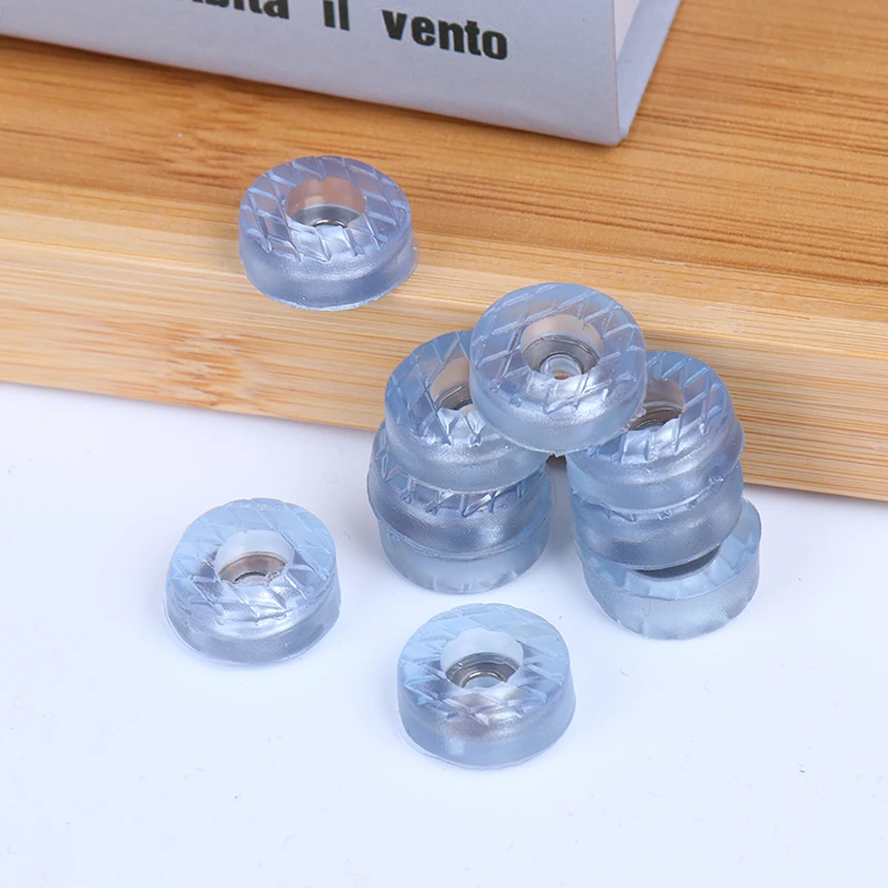 

10 шт., мягкие прозрачные нескользящие накладки для мебели