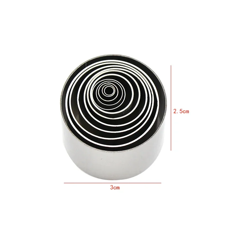 12 шт./комплект формы для резки полимерной глины из нержавеющей стали