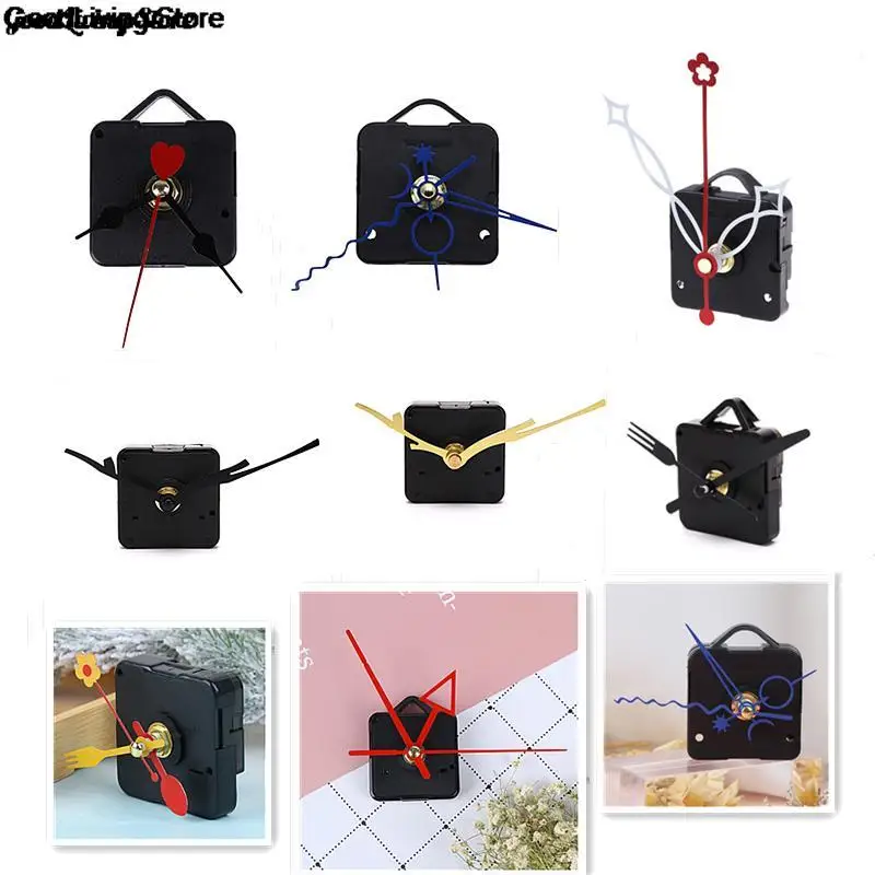 DIY детали часового механизма индивидуальные подвесные черные кварцевые часы