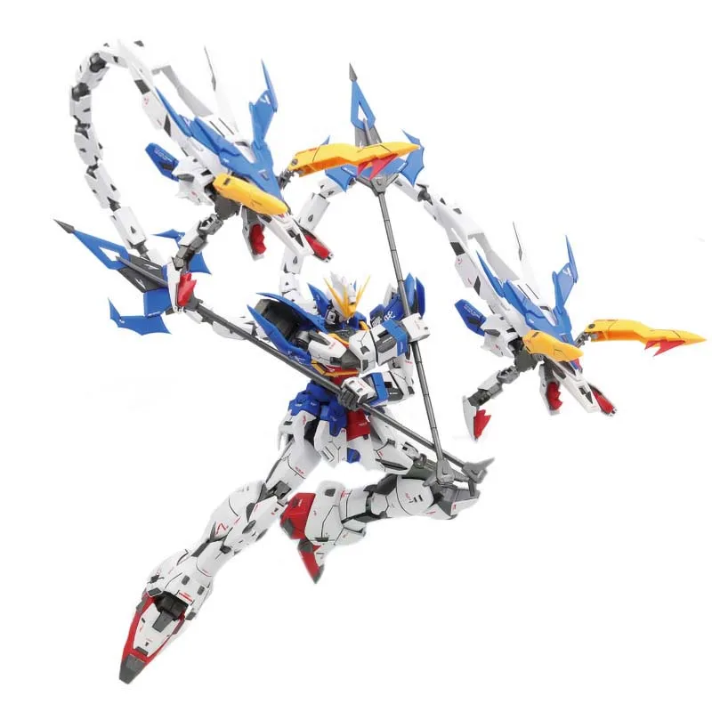 

Bandai-1/100 Super Nova MG Robot Action figure Blue Ultron Gundam Nataku XXXG-01S2 Supernova, Blue Dragon, Children's model toy