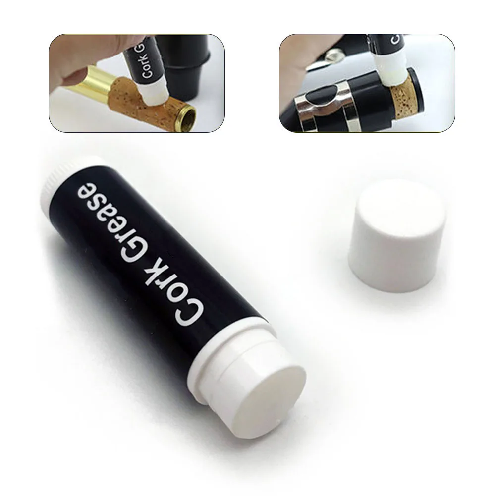 

1pc Cork Grease For Clarinet Saxophone Oboe Flute Woodwind Instrument Parts Corks Flute Headjoints Lubricant Accessories
