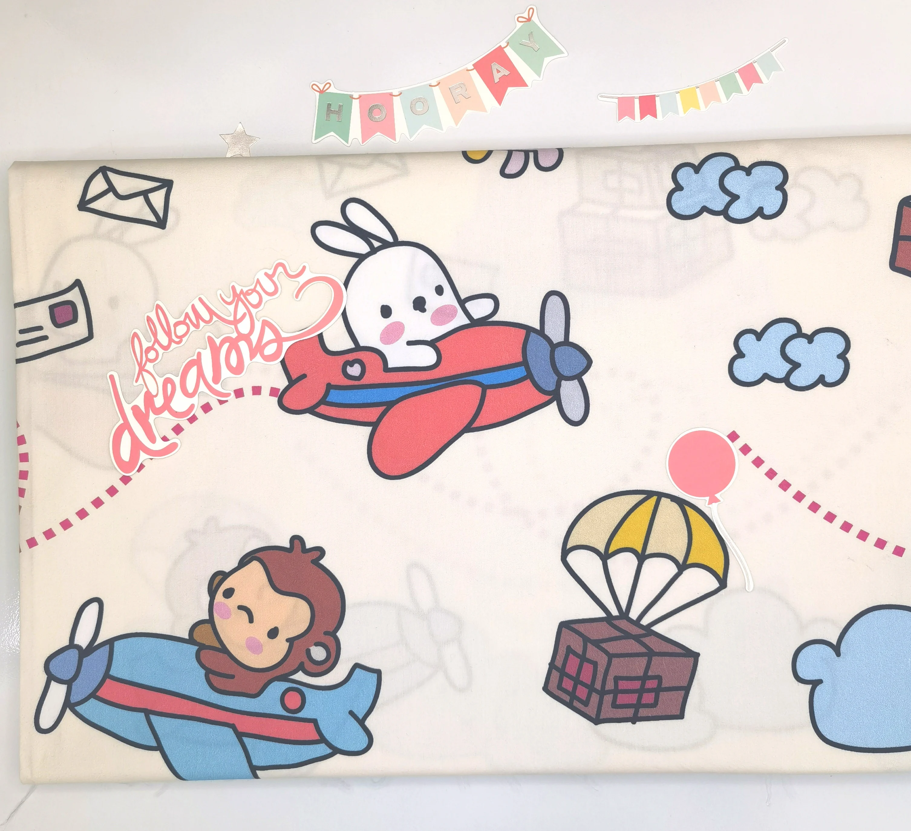 

Animal Carnival Fabric Digital Printing Sewing Cloth Dress Skirt Kids Baby Designer Material145cmX50cm