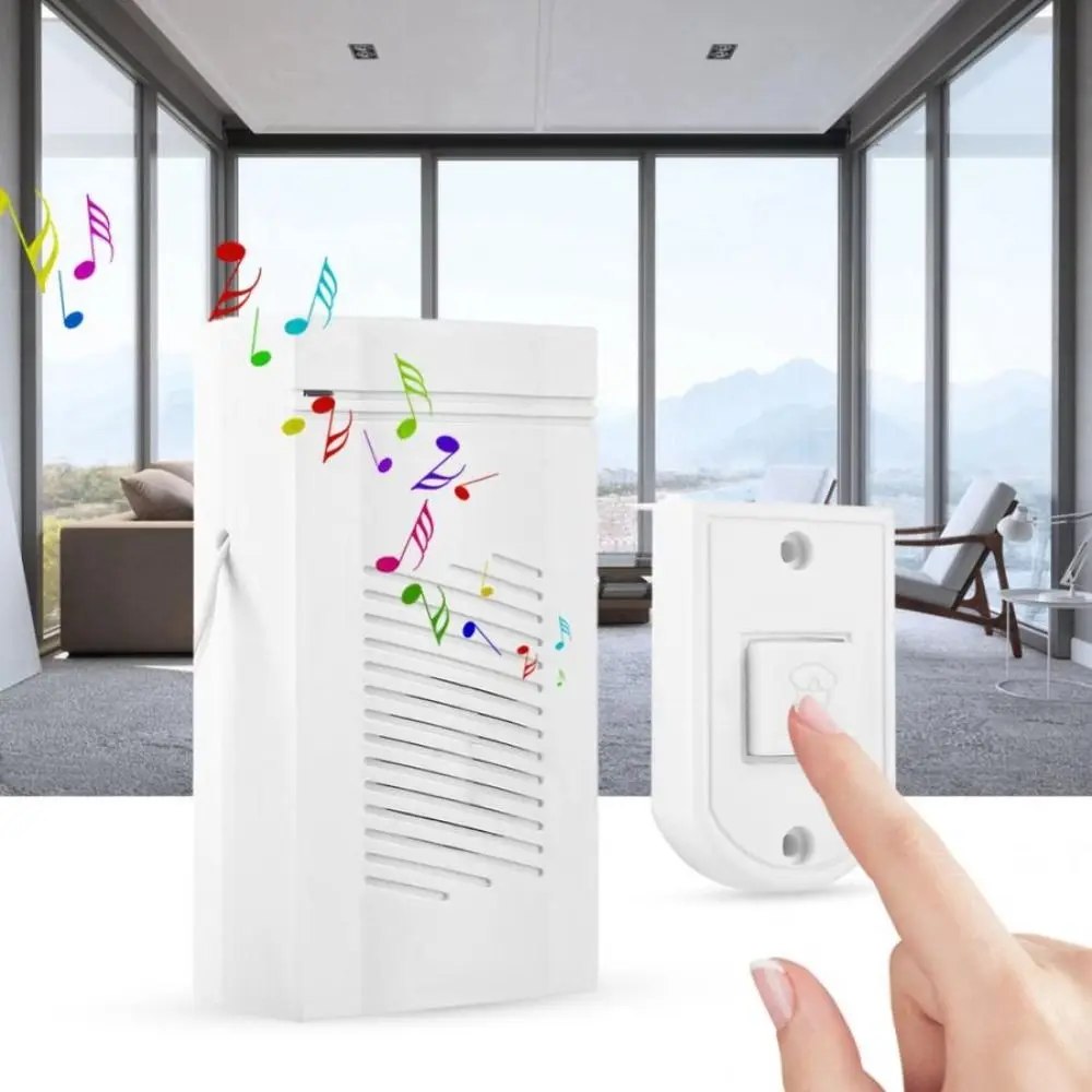 

Remote Control Guest Welcome Energy-saving with Line Wired Doorbell Door Bell Electronic Doorbell Call