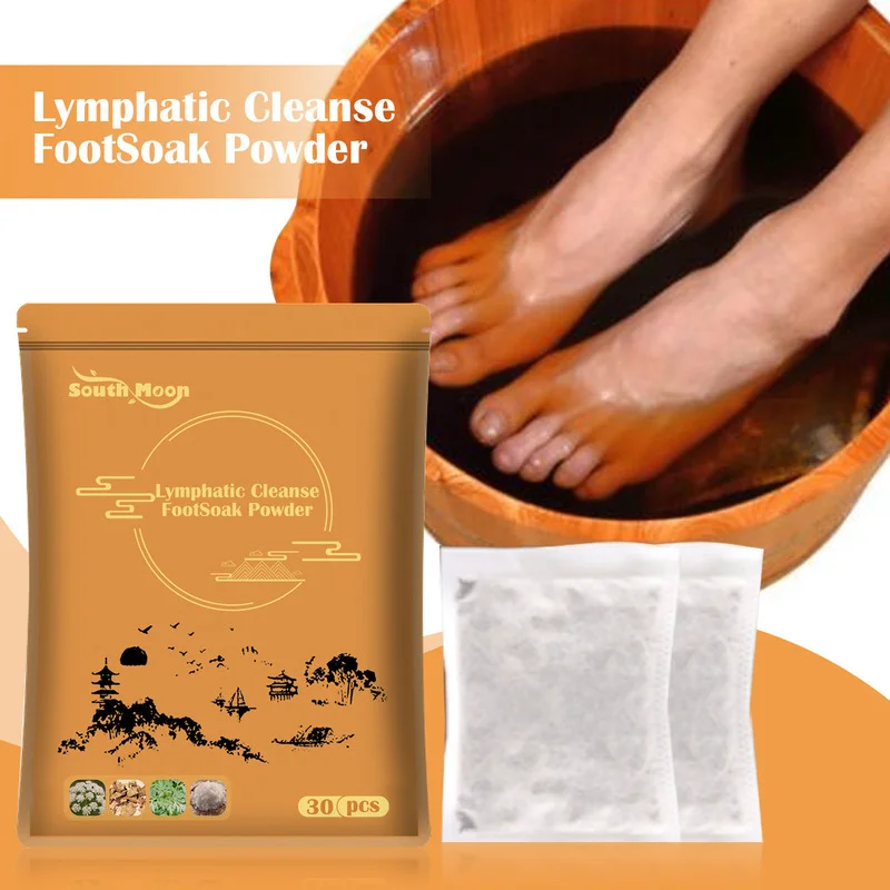 

Natural Ingredients Foot Bath Bag To Relieve Physical Fatigue Foot Bath Package To Dredge Lymphatic Foot Spa Foot Care Relax