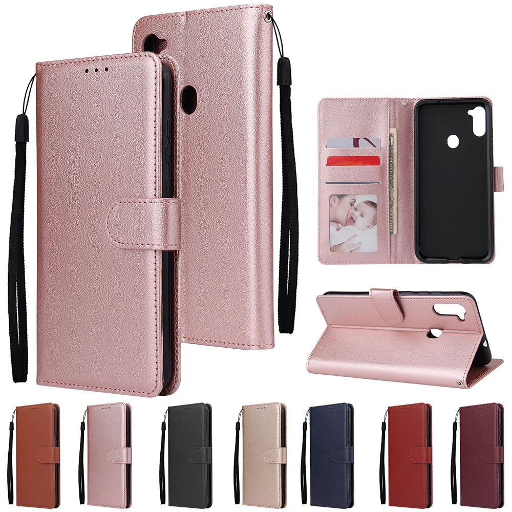 

For Samsung Galaxy A11 M11 A21 A21s A31 A41 A51 4G A71 A10S M01S A20S A70E A81 M60S A91 M80S Case Flip Wallet Cover Leather Case