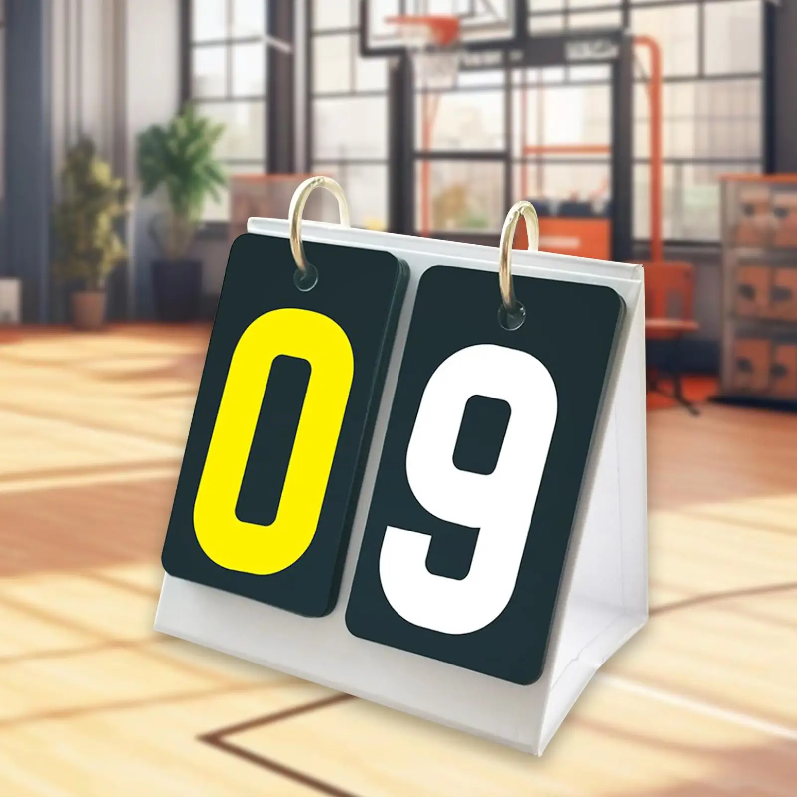 Спортивное табло стол для 2-значный легкий счетчик флип-таблик баскетбольных