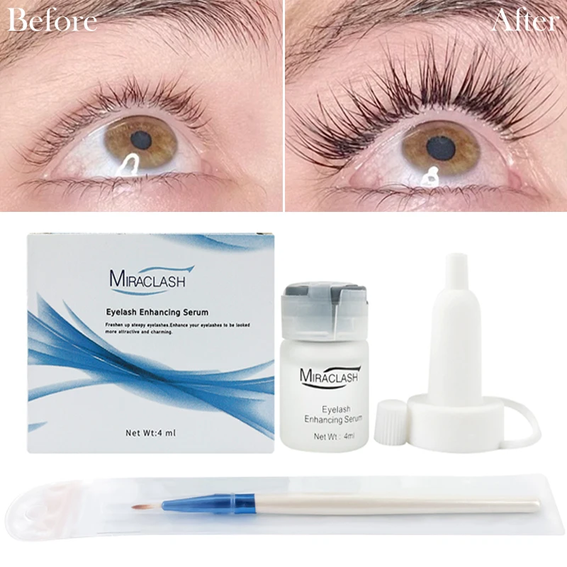 

4ml Enhancer Eyelash Growth Essence Non Irritating Nourishing Lashes Extension Lengthening Thicker Longer Lash Liquid Serum