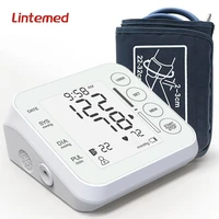 lintemed portable arm automatic blood pressure monitor measuring arterial pressure digital electronic heart rate measurement