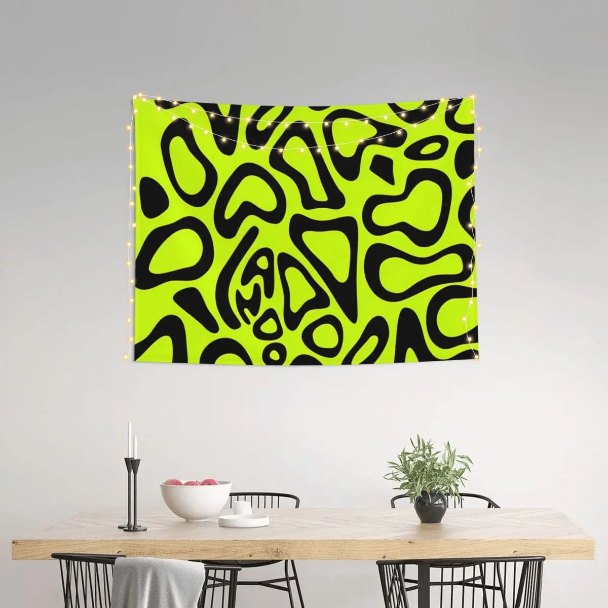 Ландо Норрис 2024 узор на шлем черный гобелен декор комнаты эстетические гобелены