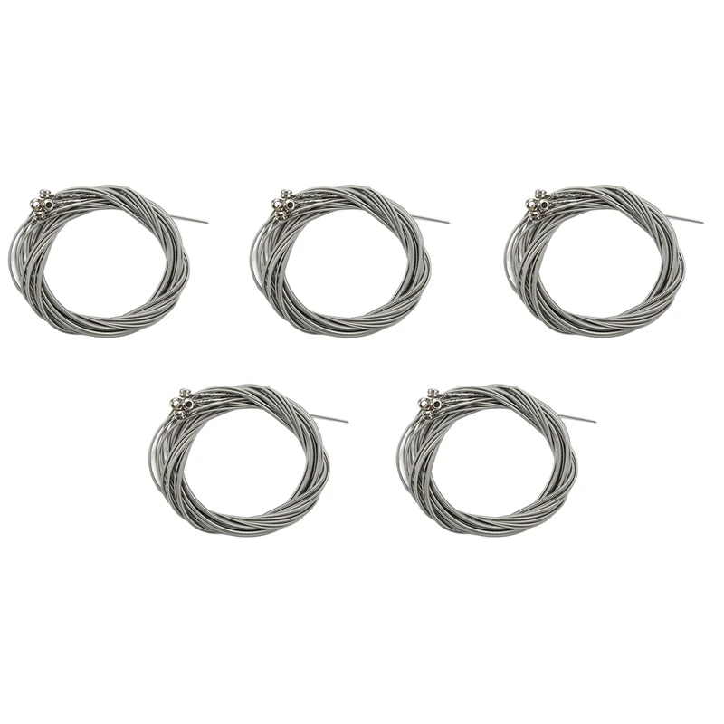 

20 Pcs Stainless Steel Bass Strings Bass Guitar Parts Accessories Guitar String Silver Plated Gauge Bass Guitar