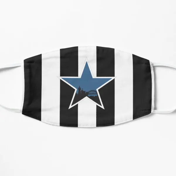 

Newcastle Flat Printing Face Mask Haze Protective Breath Cotton Winter Unisex Cute Mouth Accessories Beauty Windproof Reusable