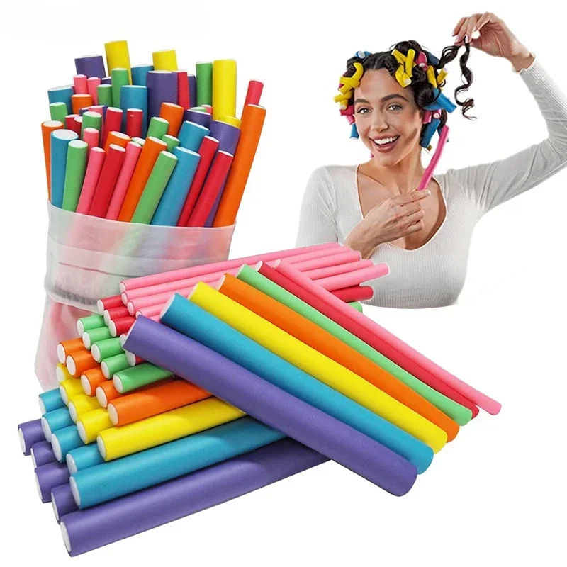 10 шт. гибкие бигуди для волос без нагрева