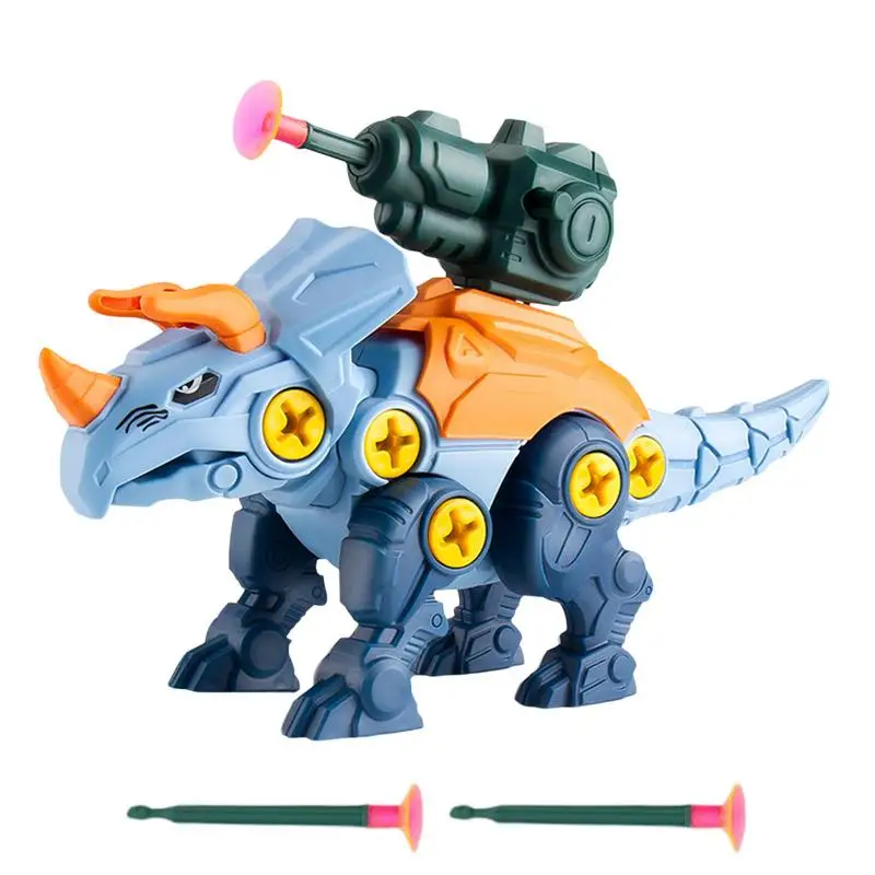 

Динозавр разбирать игрушки разбирать Игрушки для мальчиков 3 вверх Обучающие строительные игрушки для строительства Рождественский подарок на день рождения включая