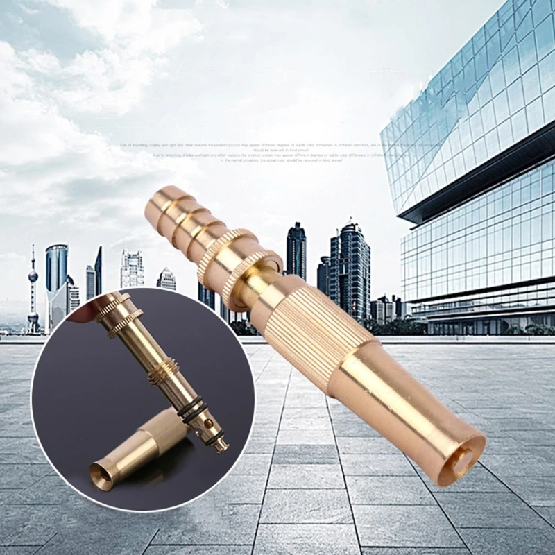 Регулируемый садовый латунный распылитель сопло для водяного шланга автомойки