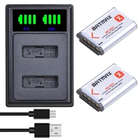batmax np bx1 npbx1 batterylcd dual charger with type c port for sony fdr x3000r rx100 as100v as300 hx400 hx60 as50 wx350 zv1