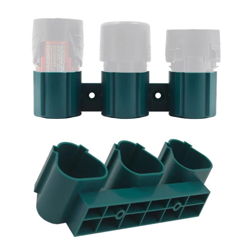 

Li-ion Battery Holder Storage Fixed Bracket Installation Base Wall Mount Display Rack Buckle For Makita/Bosch/Milwaukee 10.8-12V