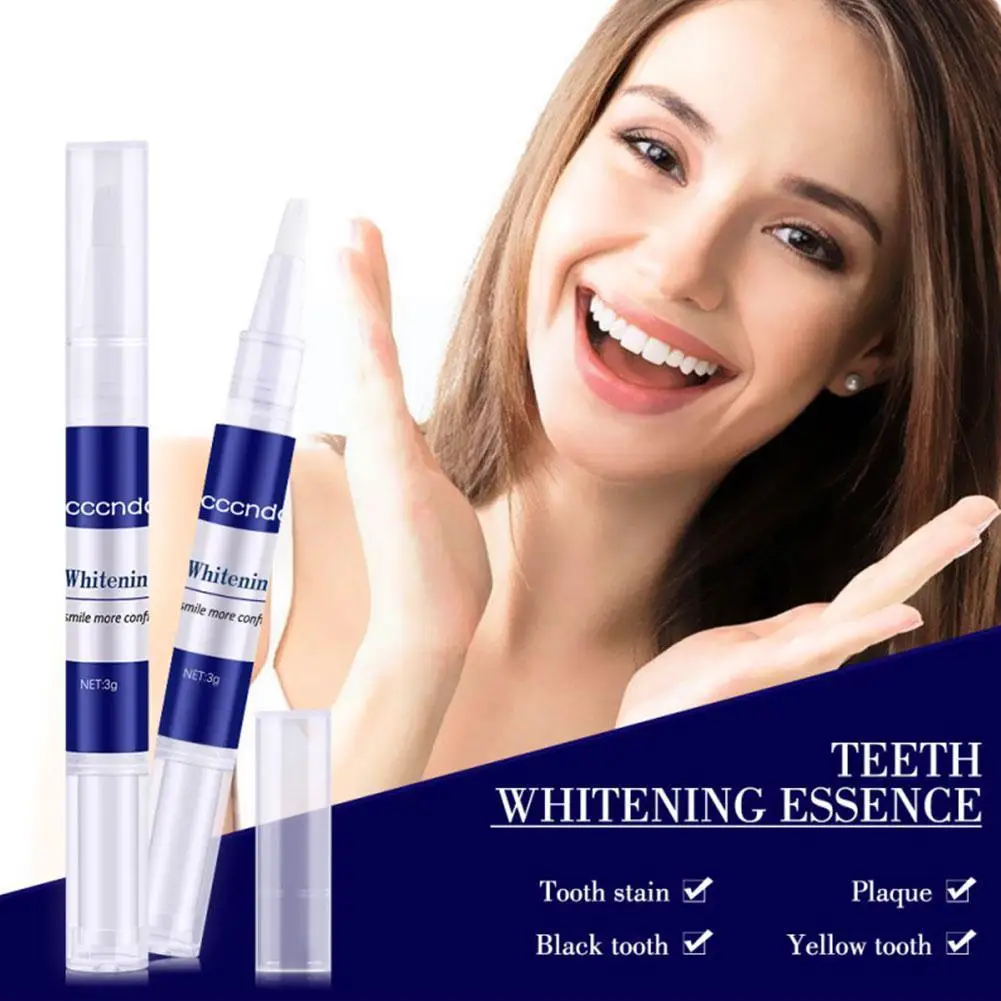 

Teeth Whitening Pen Tooth Gel Whitener Bleach Remove Gel Cleaning Whiten Breath Cleaning Hygiene Serum Teeth Stains H9f6