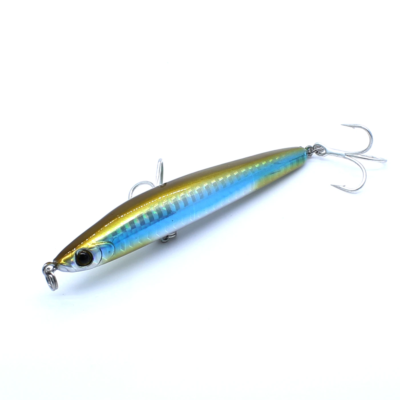 

AOCLU Sinking Pencil Stick 95mm 17g Hard Bait Wobbler VIB Lure Long Distance Easy Casting Bass Saltwater Boat Fishing VMC Hook