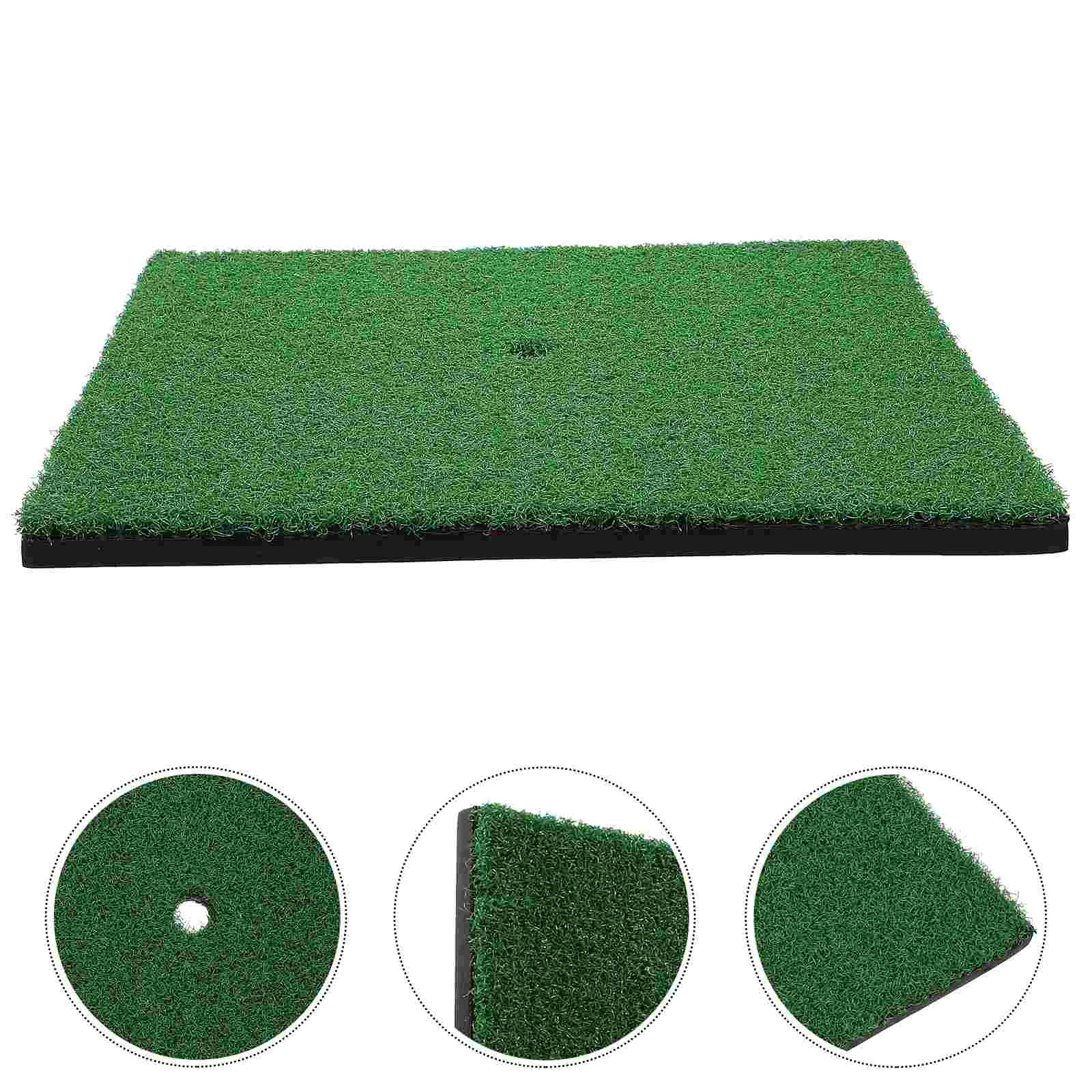 

Practice Mat Turf Rug Golfing Training Simulated Grass Mini Hitting Home Pad Outdoor Cusions Exercise Device Simulator Putting