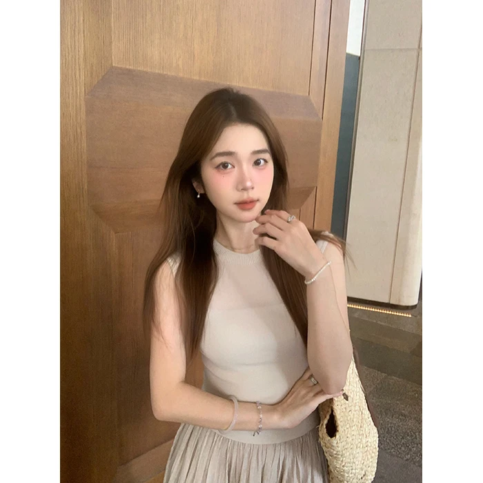 Chen Wenwen Xenl [Mis Morning] маленький мужчина слегка прозрачная желтая футболка лиоцелл