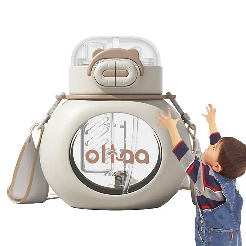 

Travel Water Bottle Drinking Water Bottles Portable 1000ml Gym Water Bottle With Straw And Strap Sports Bottle For Drinks