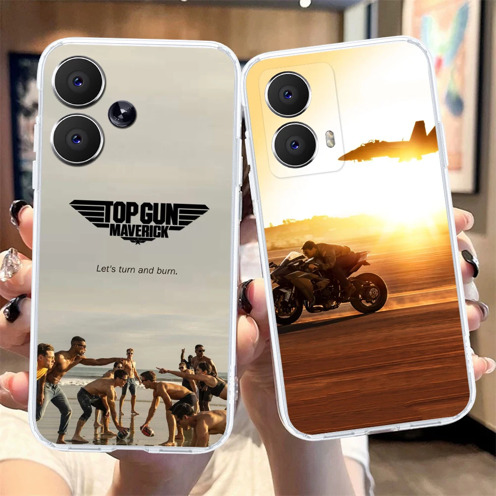 Прозрачный чехол для телефона Samsung Galaxy A54 A55 A7 A71 A72 A73 F23 M23 M54 F54 A51 A52S A53 Clear Cover JC-43 Top