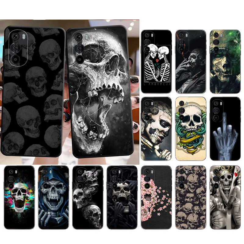 

Grim Reaper Skull Skeleton Case for Moto E22i E32 E32S E13 E40 E30 E20 Edge X30 20 Lite 20Pro 30 Neo Ultra Fusion E7Power Plus